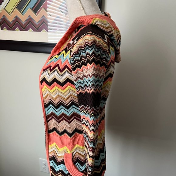 Missoni Zip-up Hoodie Sweater - Picture 3 of 5